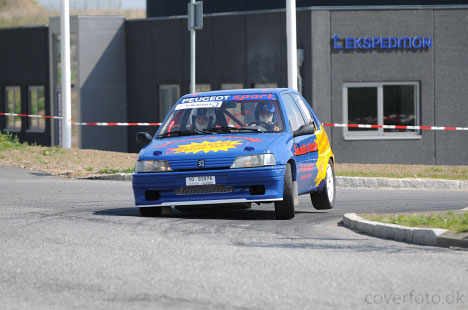 Glimt fra Rallysprint på Regnbueringen
(Foto: Jimmy Lerche (Coverfoto.dk))